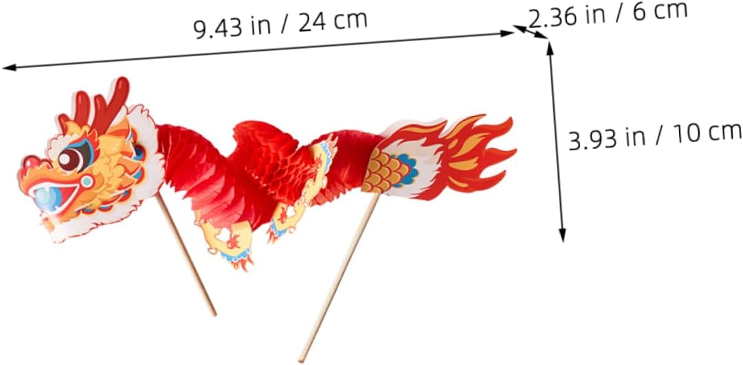 Chinese Paper Dragon Craft Kit for Celebrations