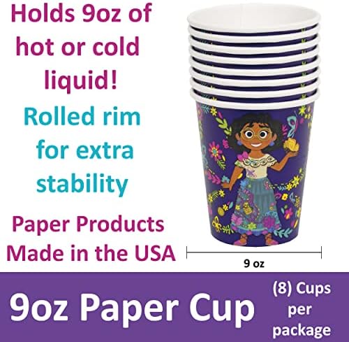 Encanto Themed Birthday Party Supplies for 16 Kids