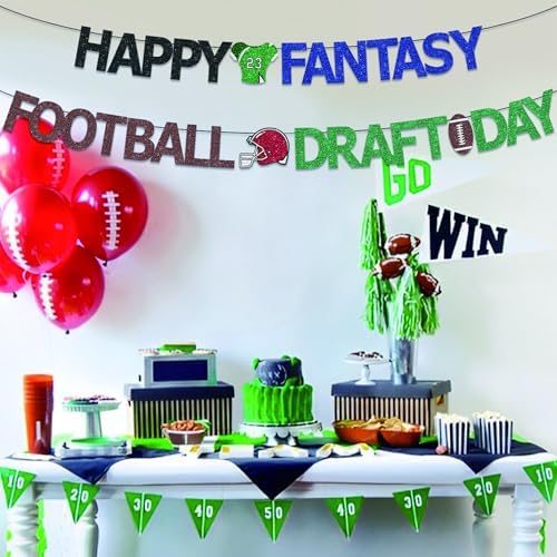 Fantasy Football Draft Day Banner Set