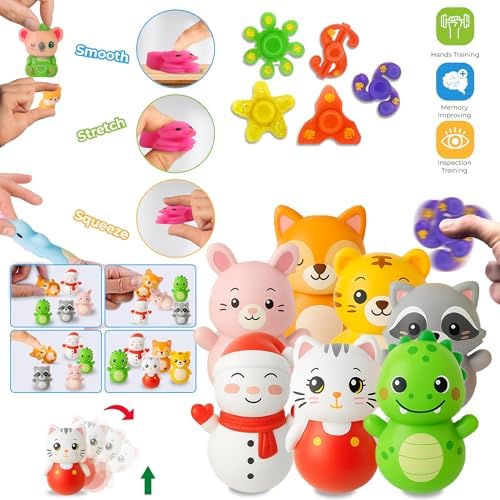 TwCare 125 Pcs Fidget Toy Surprise Pack