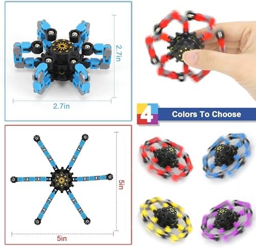 24Pcs Fidget Spinner Gyro Toy for Adults and Kids