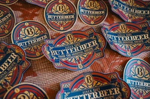Conquest Journals Harry Potter Butterbeer Decals Set of 40