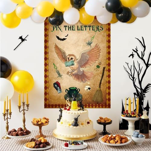 FZR Legend Magical Wizard Owls Decorations Party Set