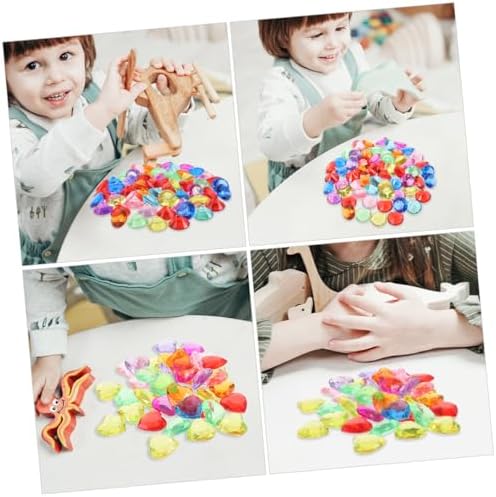 Princess Castle Treasure Chest Plastic Gem Set for Kids