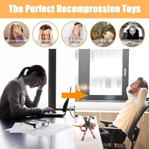 24Pcs Fidget Spinner Gyro Toy for Adults and Kids