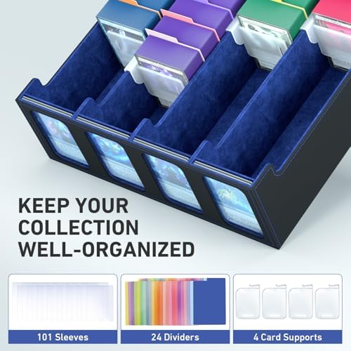 4-Row Card Storage Box for 3200 Magic Cards