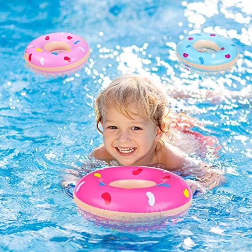 Civaner Mini Inflatable Donut Decorations 6 Pack