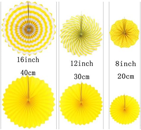 Yellow Bee Party Hanging Decorations 12pc