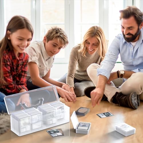 Trading Card Storage Box Set of 14 Durable and Portable