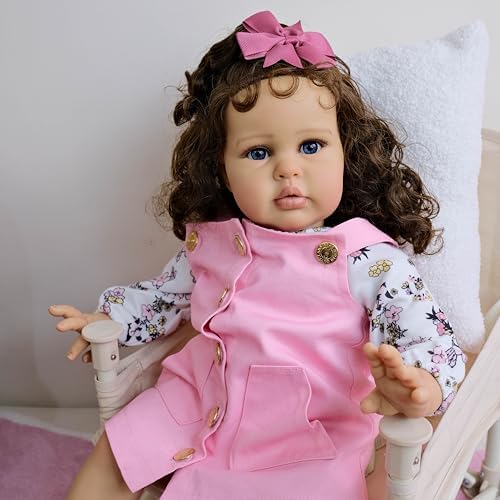 RXDOLL Realistic 24 Inch Toddler Girl Baby Doll