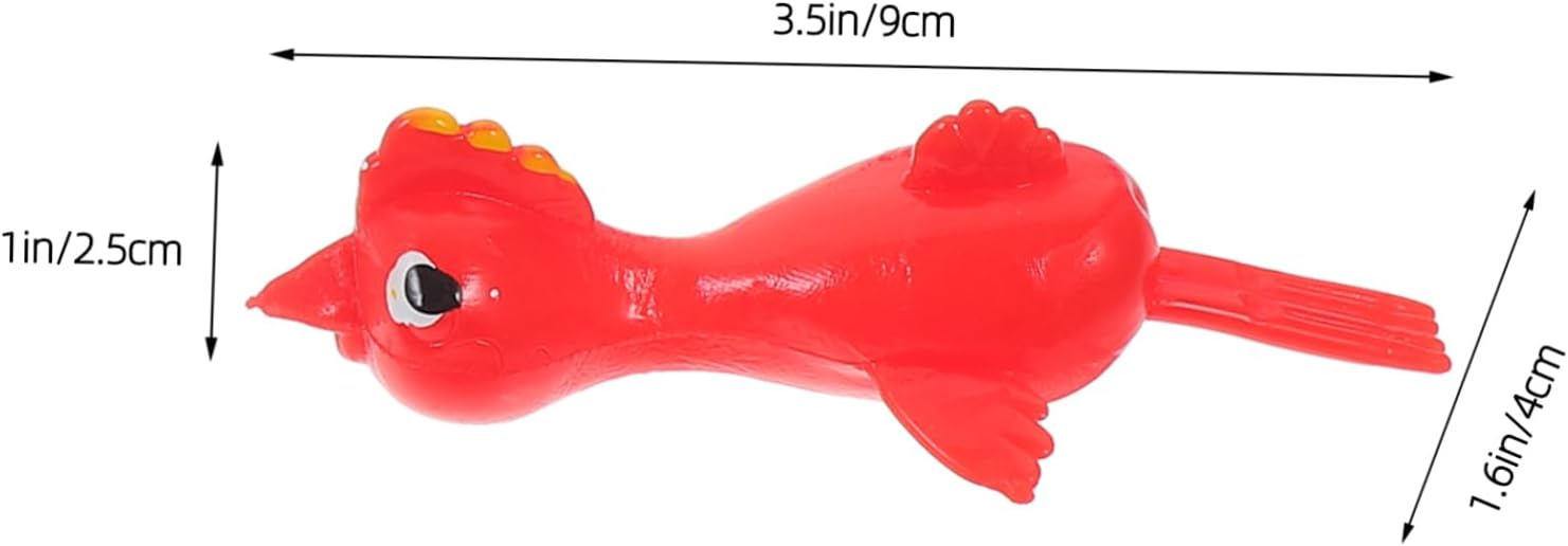 25pcs Elastic Finger Chicken Toys for Kids Parties and Fun