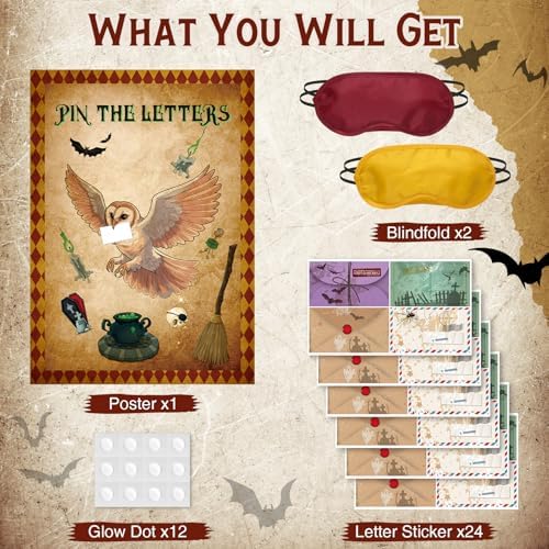 FZR Legend Magical Wizard Owls Decorations Party Set