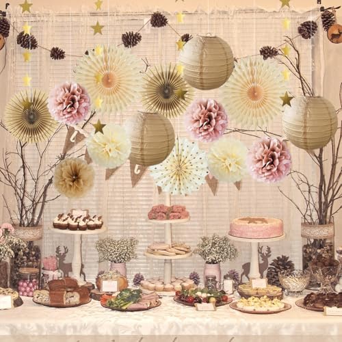 Pink Champagne Party Decorations Kit