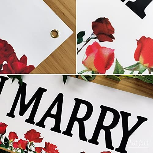 Proposal Banner Will You Marry Me 6ft