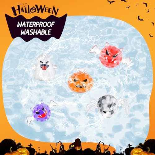 24 Pack Halloween Mini Squeeze Balls Stress Relief Set
