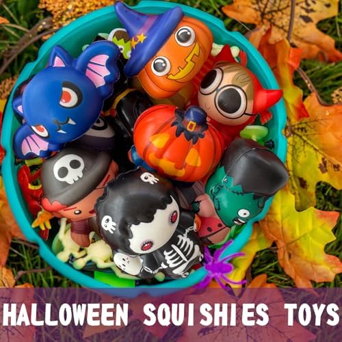 12 Pack Halloween Squishies Toys for Stress Relief