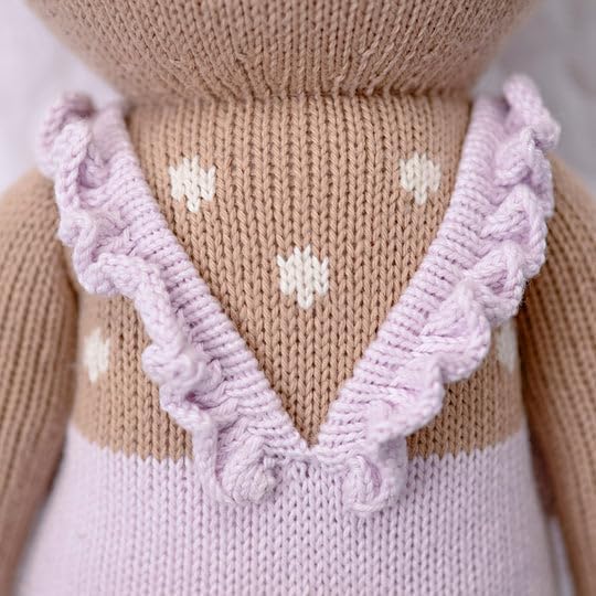 Cuddle Kind Violet The Fawn 13 Hand-Knit Doll