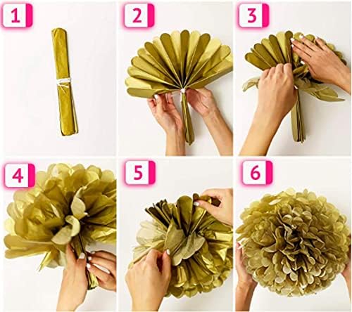 Pink and Gold Baby Shower Decorations for Girl