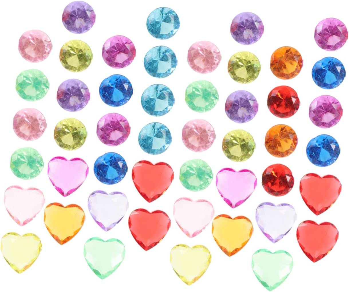 1 Set Plastic Diving Gems Treasure Toy for Kids