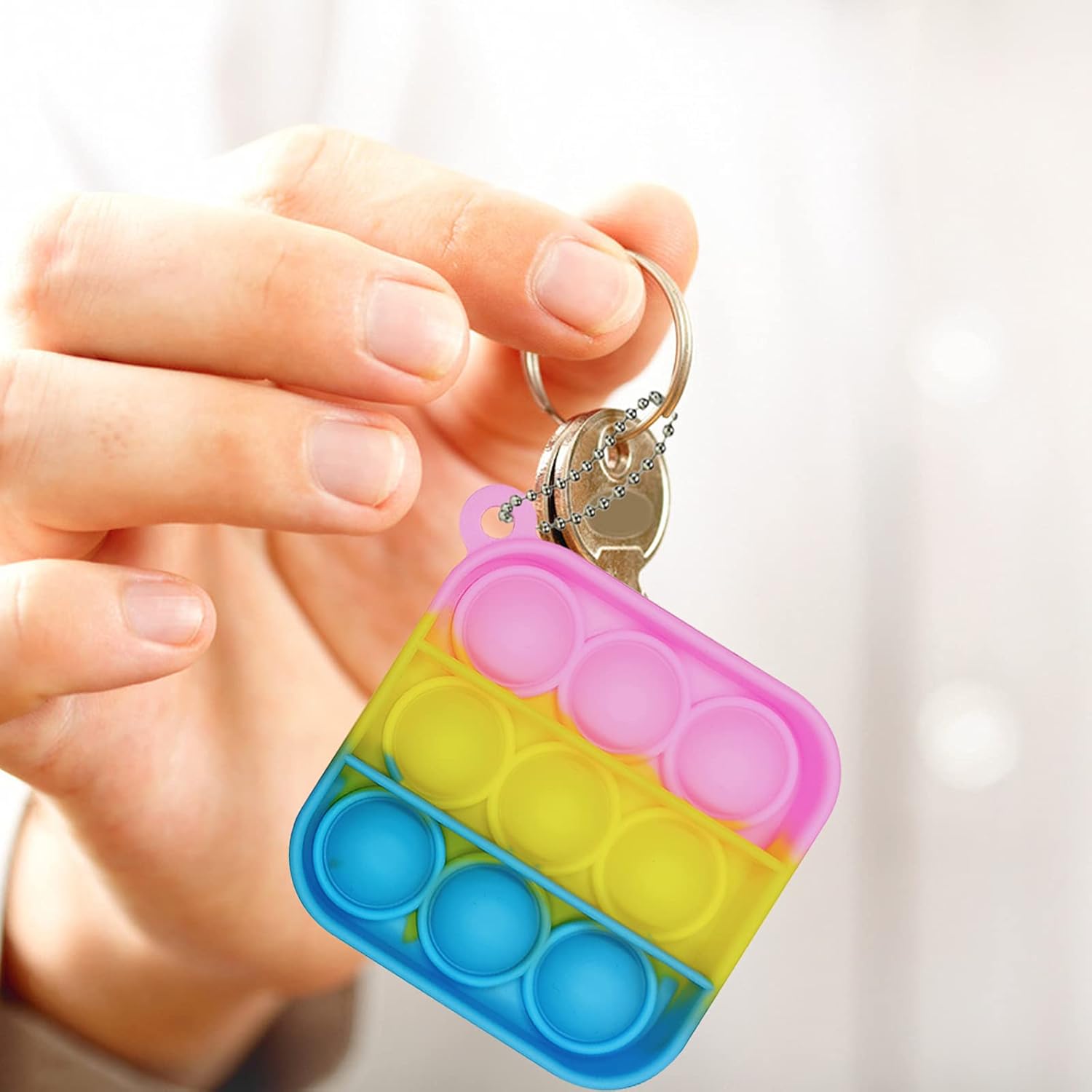 120 Pcs Mini Pop Bubble Fidget Toys Set