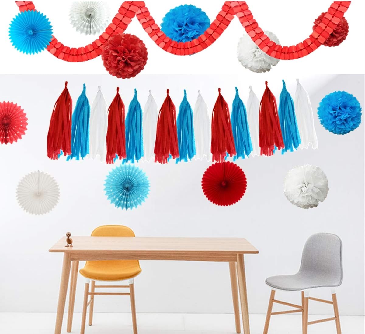 InBy Dr Seuss Cat in the Hat Decor Kit 28PCS