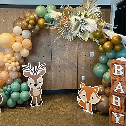 Woodland Animals Balloon Garland Kit 130pcs