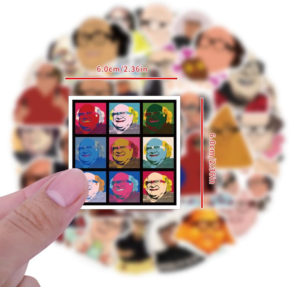 CHVISO Danny Devito Sticker Pack 53 PCS