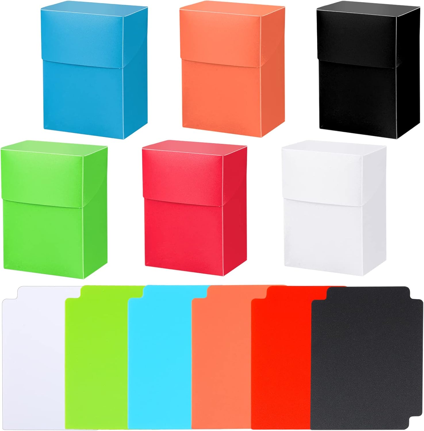 Frienda 6 Pcs TCG Deck Box with 12 Dividers