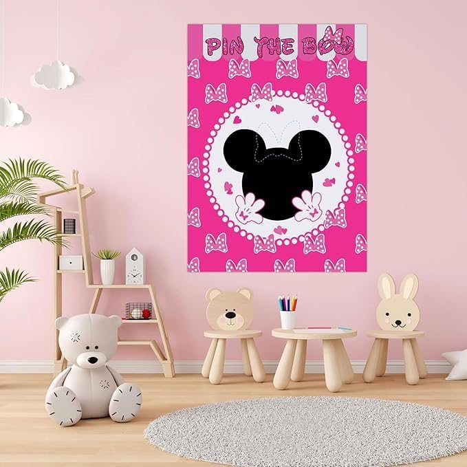 Cute Cartoon Mouse Party Decoration Set