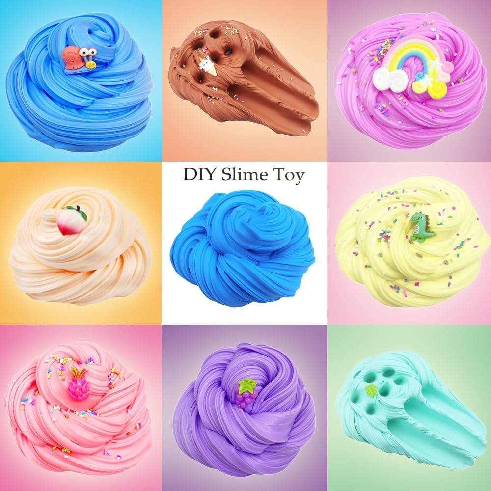 24 Pack Butter Slime Kit for Kids and Parties