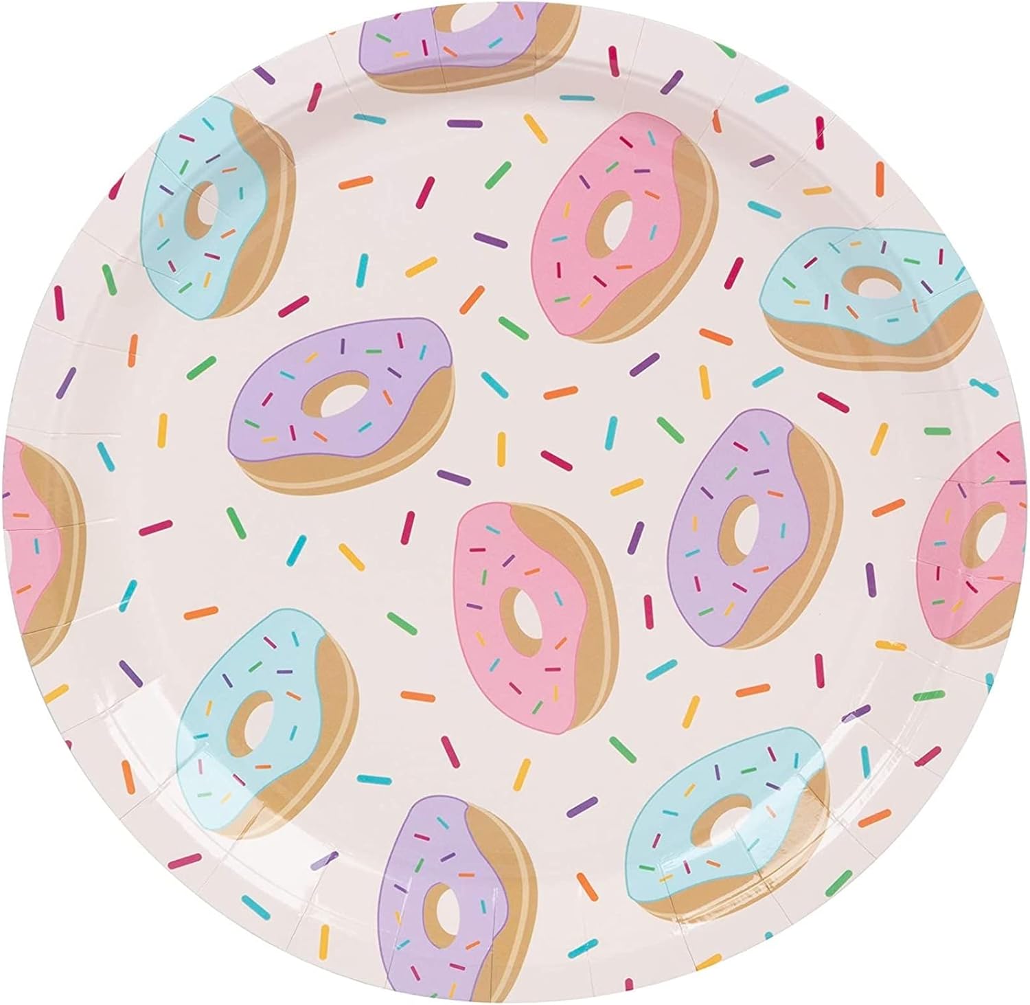 144 Piece Donut Themed Party Supplies for 24 Guests