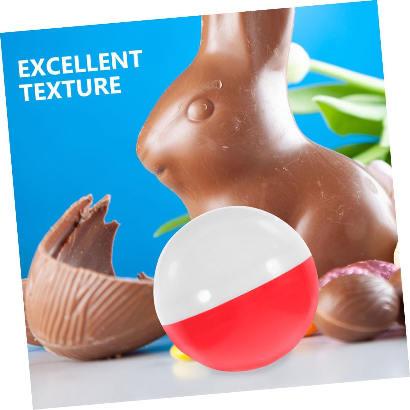 VICASKY 125pcs Fillable Easter Basket Balls Twisting Multi-Purpose Packaging Balls