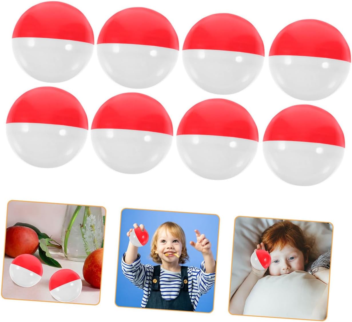 VICASKY 125pcs Fillable Easter Basket Balls Twisting Multi-Purpose Packaging Balls