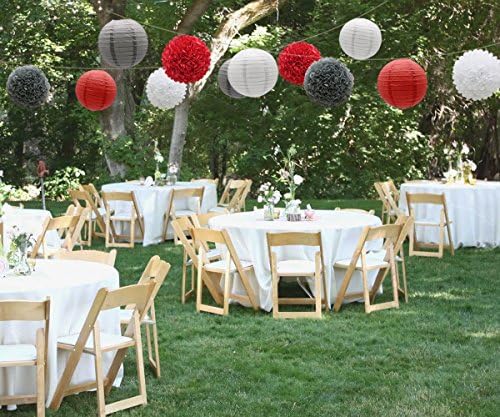 KAXIXI 15pcs Hanging Party Decorations Set