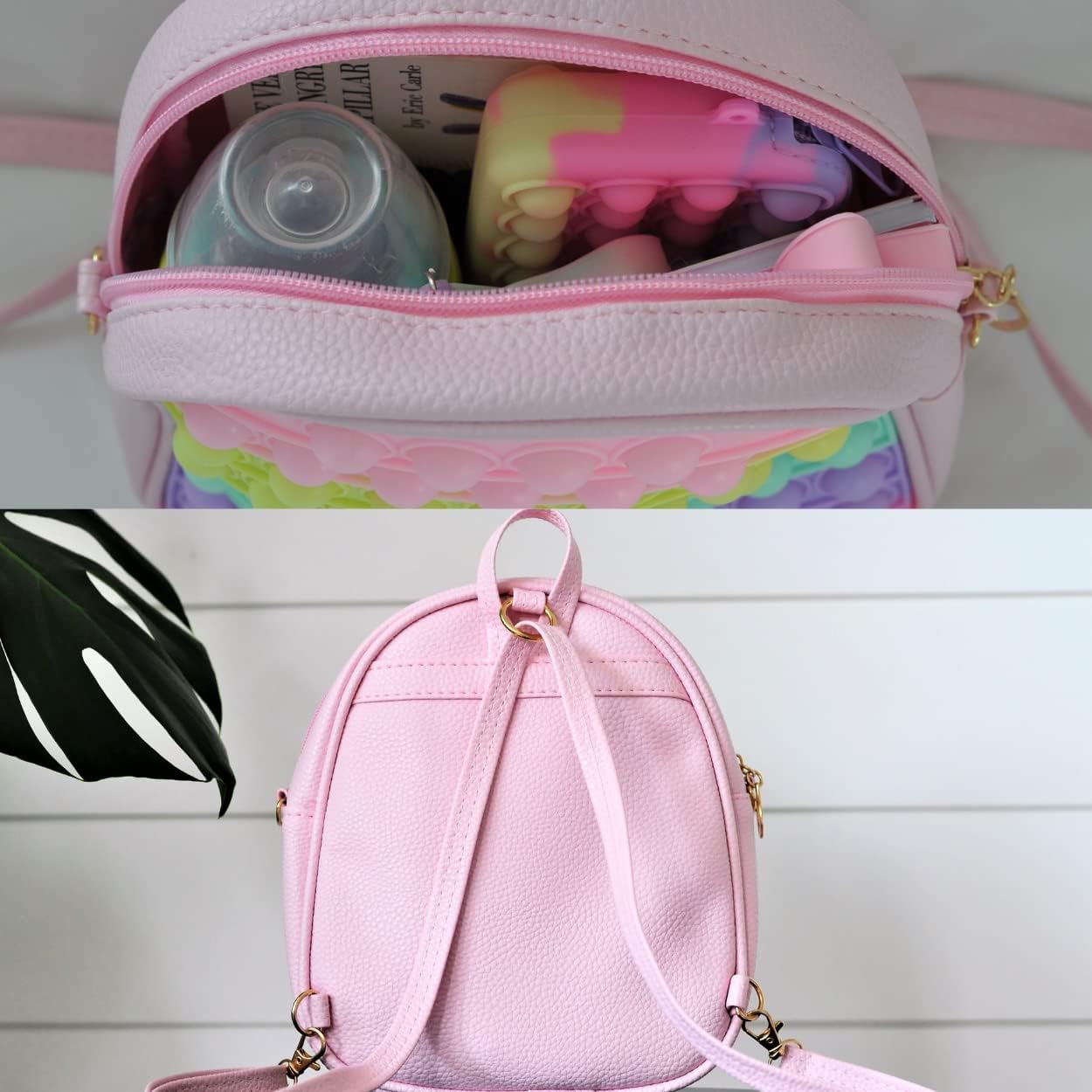 Pop Fidget Backpack Set for Girls and Teens