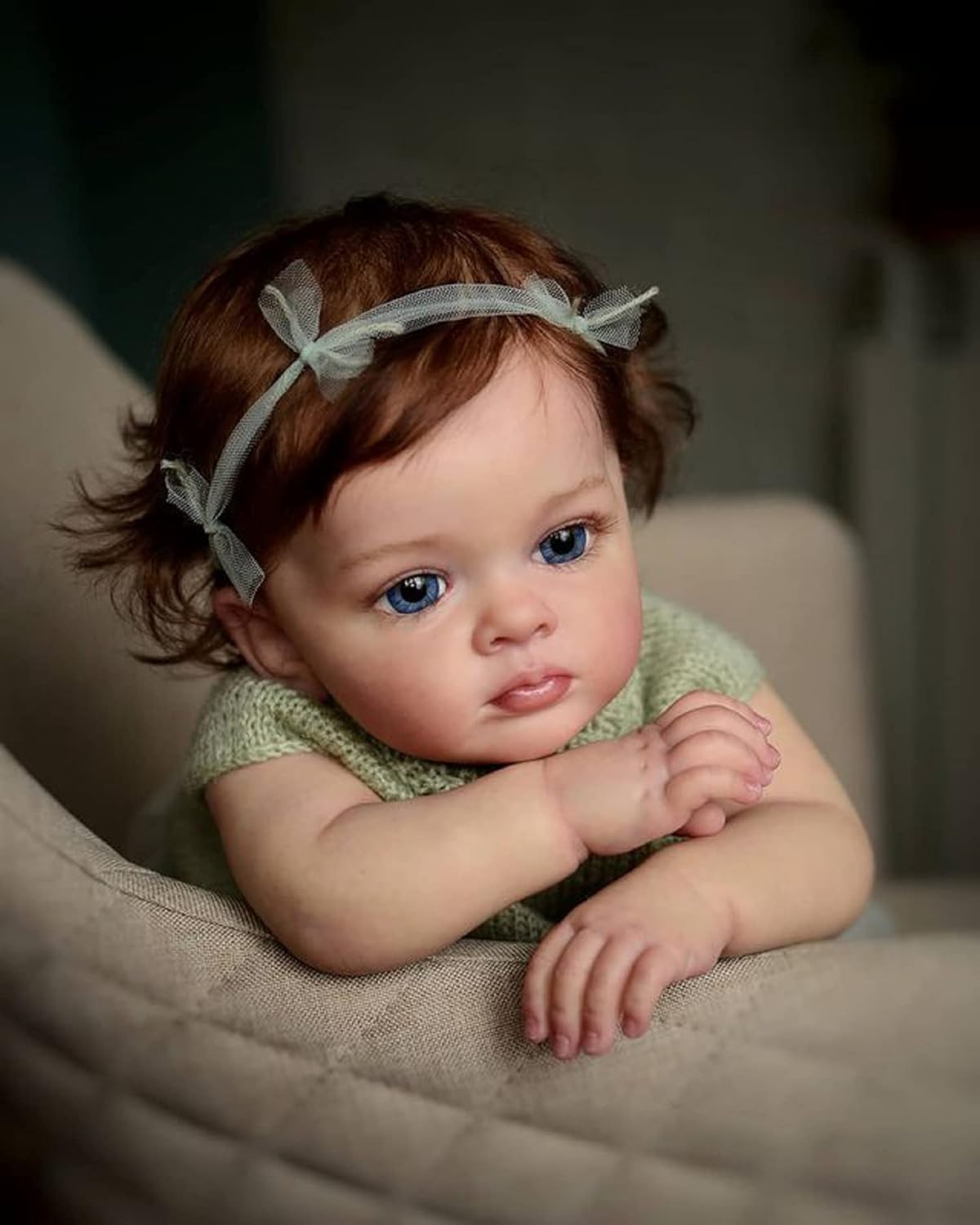 Pinky Reborn 23 Inch Realistic Baby Doll Girl