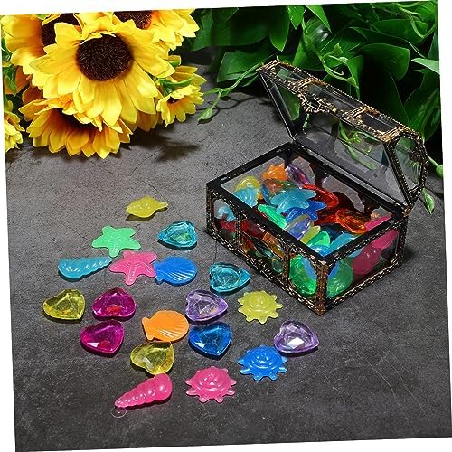 GALPADA Pirate Diving Gem Treasure Chest for Pool