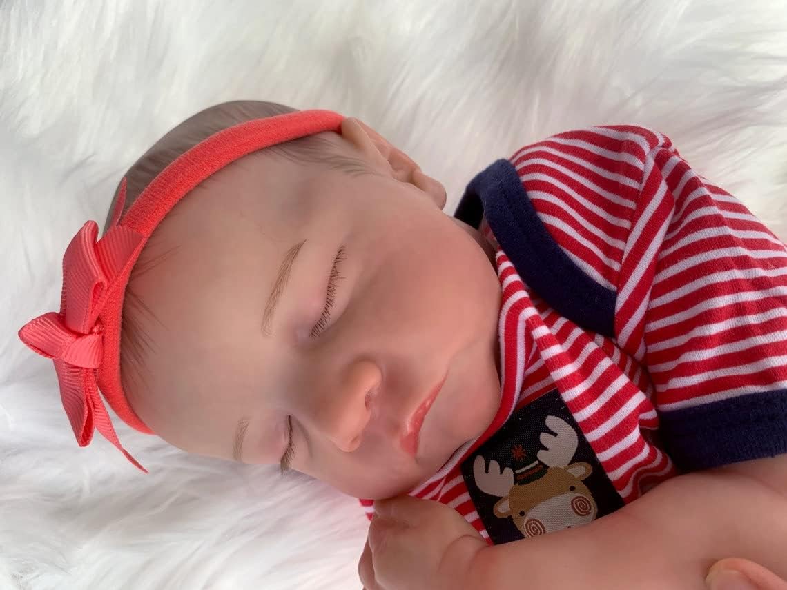 iCradle 19inch Reborn Baby Doll Realistic Soft Body