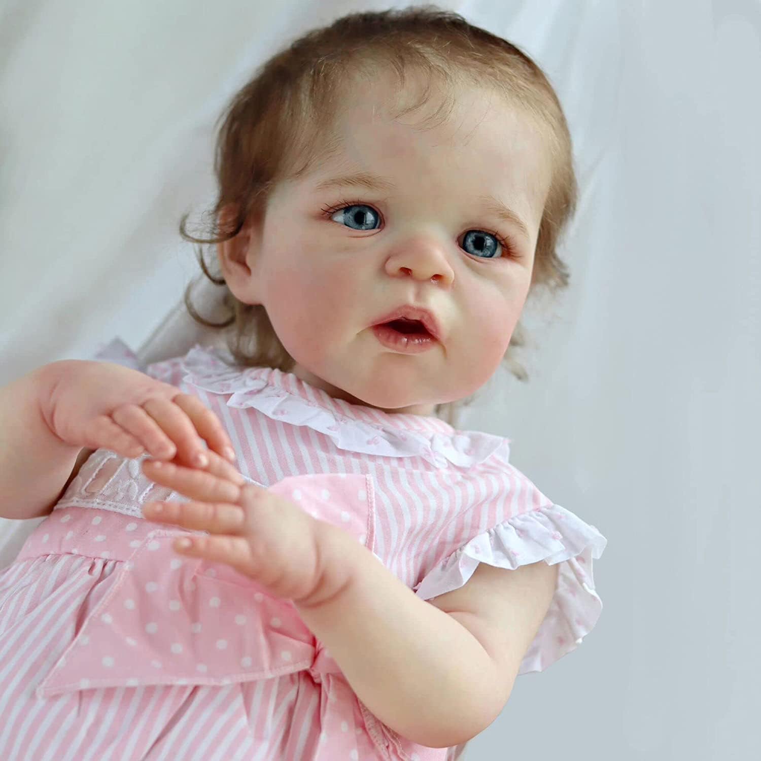 Angelbaby Realistic 24 Inch Baby Doll with Rooted Hair