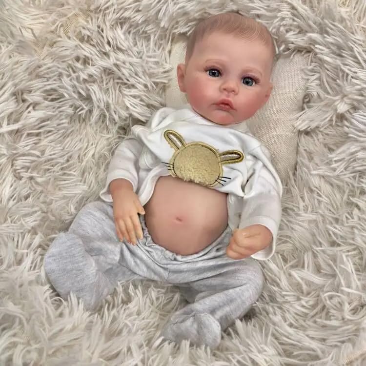 Realistic 18 Inch Reborn Baby Doll with Veins and Wrinkles