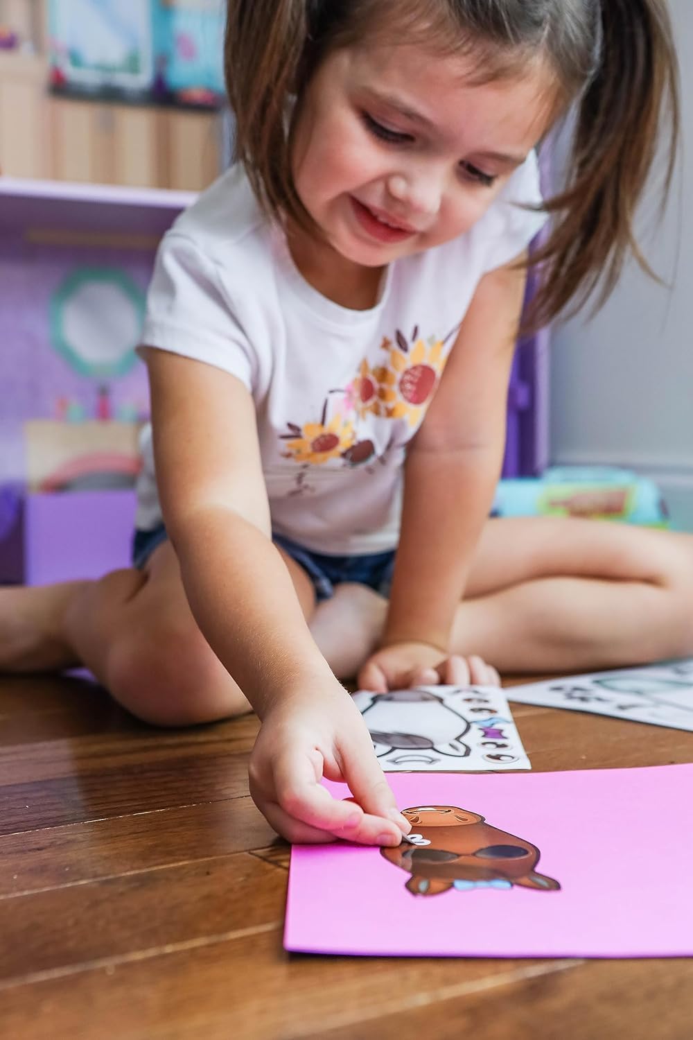 24 Make A Horse Sticker Sheets Fun Craft Activity for Kids