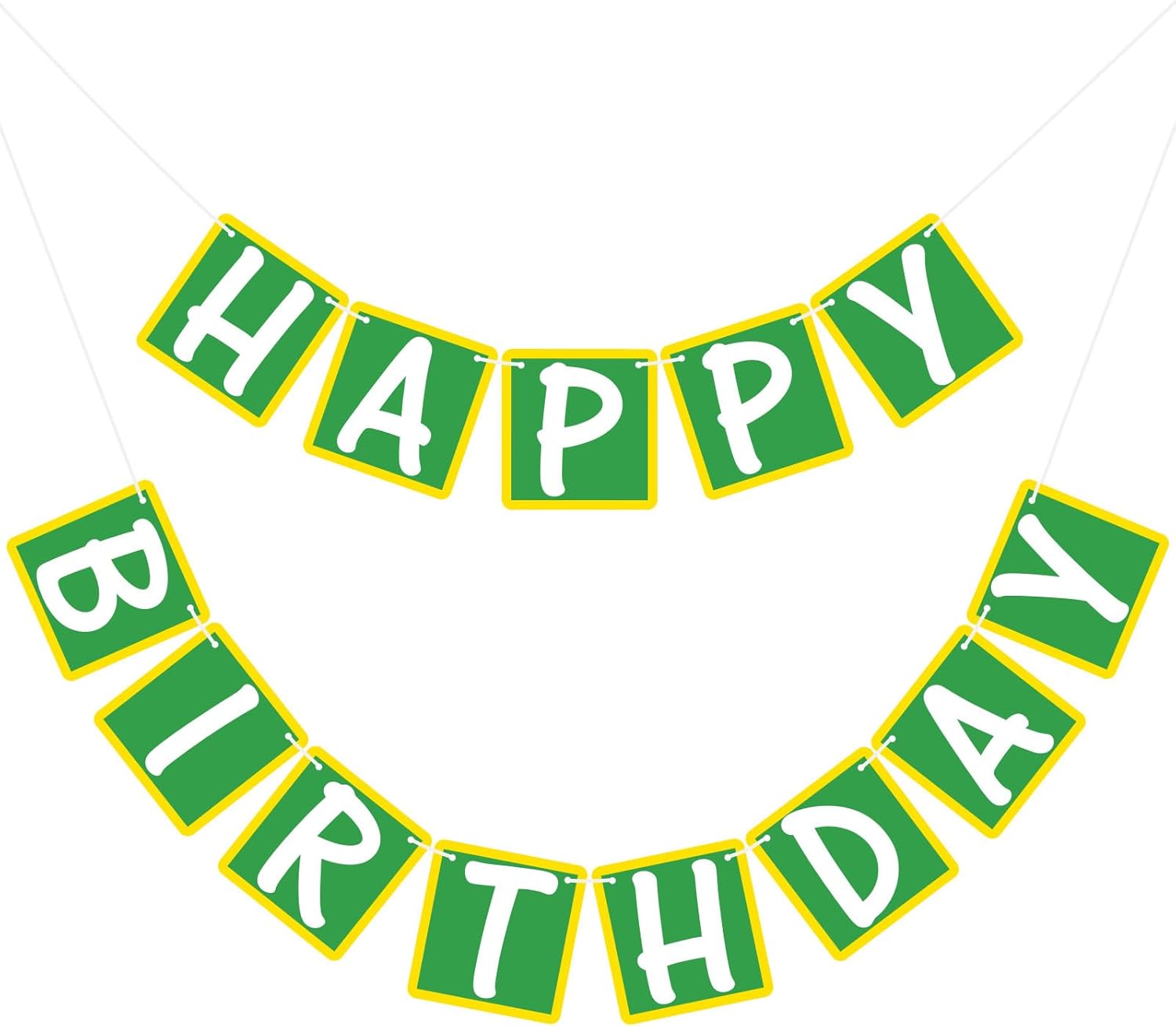 Breling Friends Birthday Banner Street Theme Decor