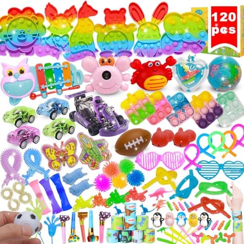 120 Pcs Fidget Toy Pack for Kids and Adults
