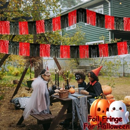 4 Pack Tinsel Streamers for Parade Floats and Decor