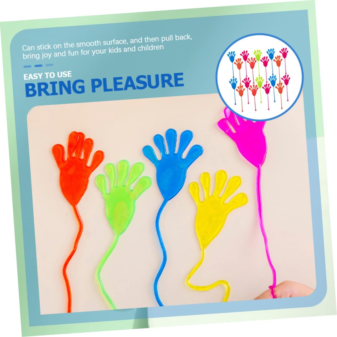 ERINGOGO 50pcs Stretchy Toys for Kids Party Favors