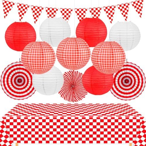14 Pcs Picnic Party Decorations Set