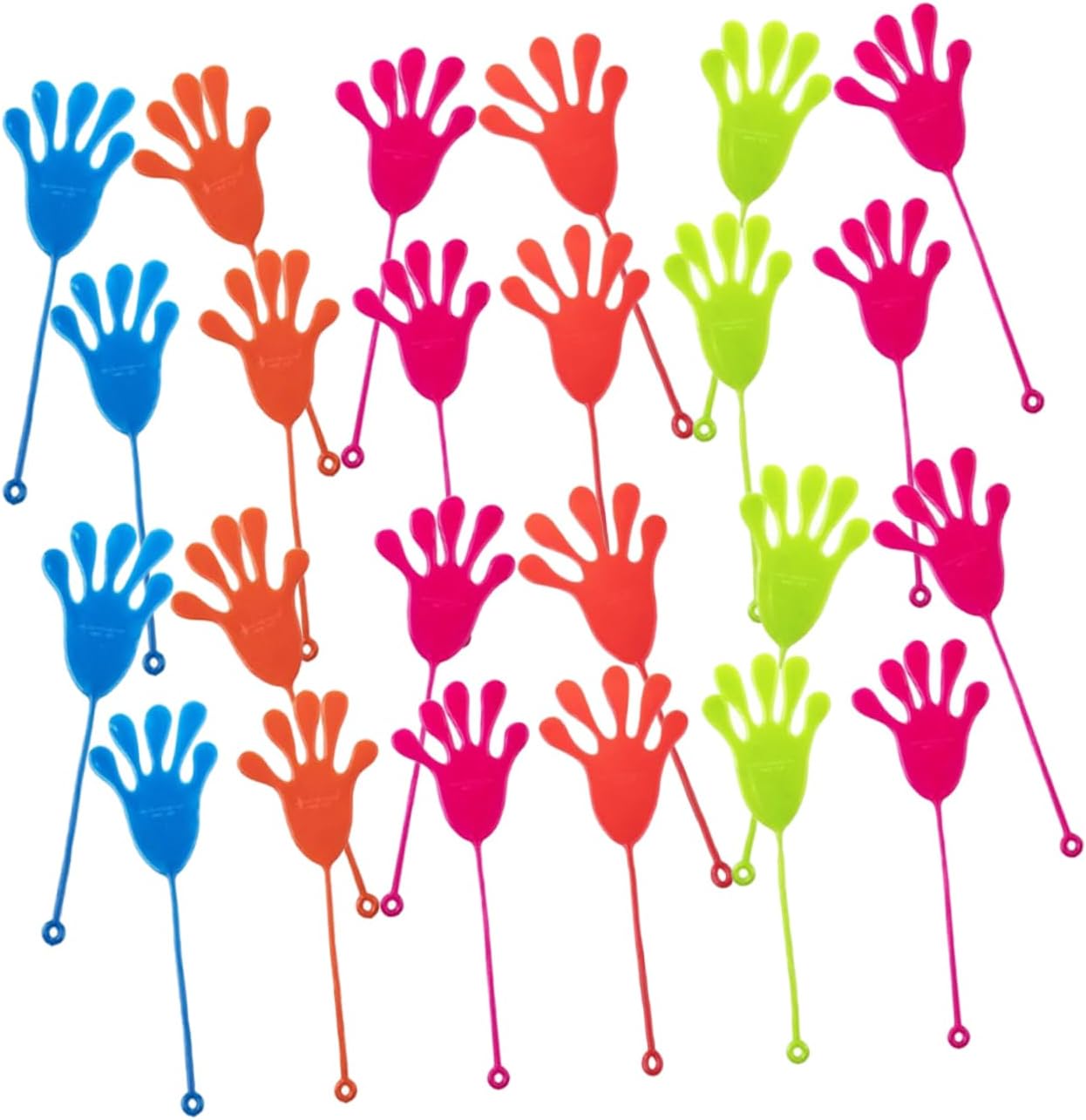KICHOUSE 50pcs Stretchy Toys for Kids Fun Party Favor Gifts
