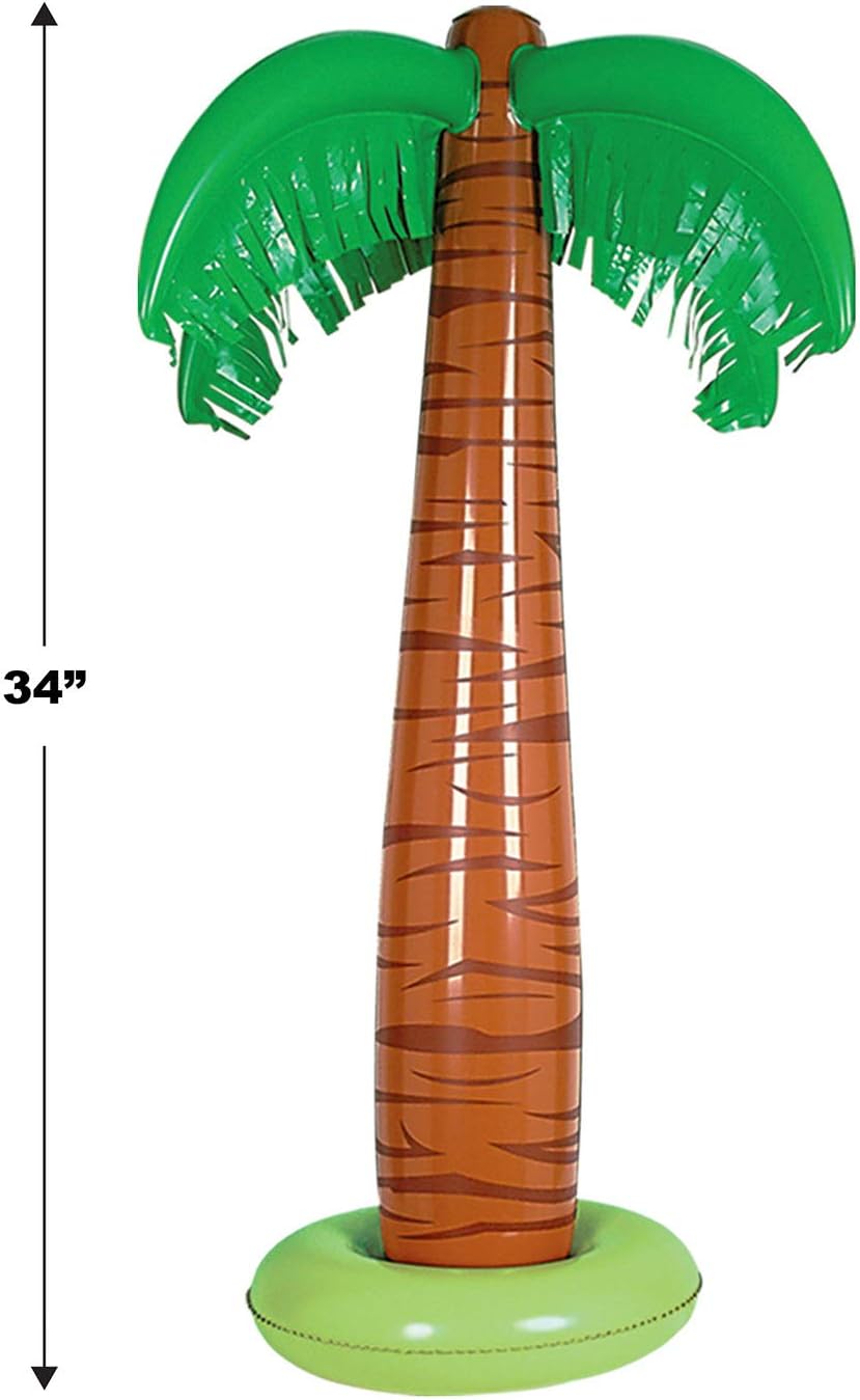 Beistle Inflatable Palm Tree 34-Inch Decor