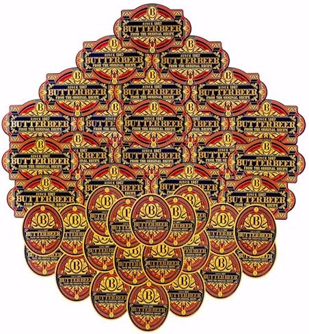 Conquest Journals Harry Potter Butterbeer Decals Set of 40