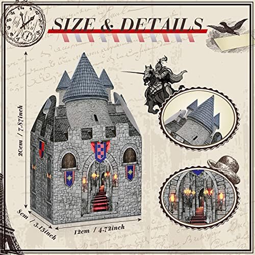TaoBary Medieval Castle Box Halloween Party Supplies 16 Pieces